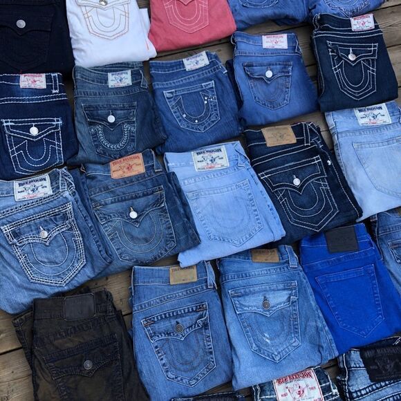 MYSTERY BOX OF 3 True Religion Jeans Size 30 - Picture 2 of 5